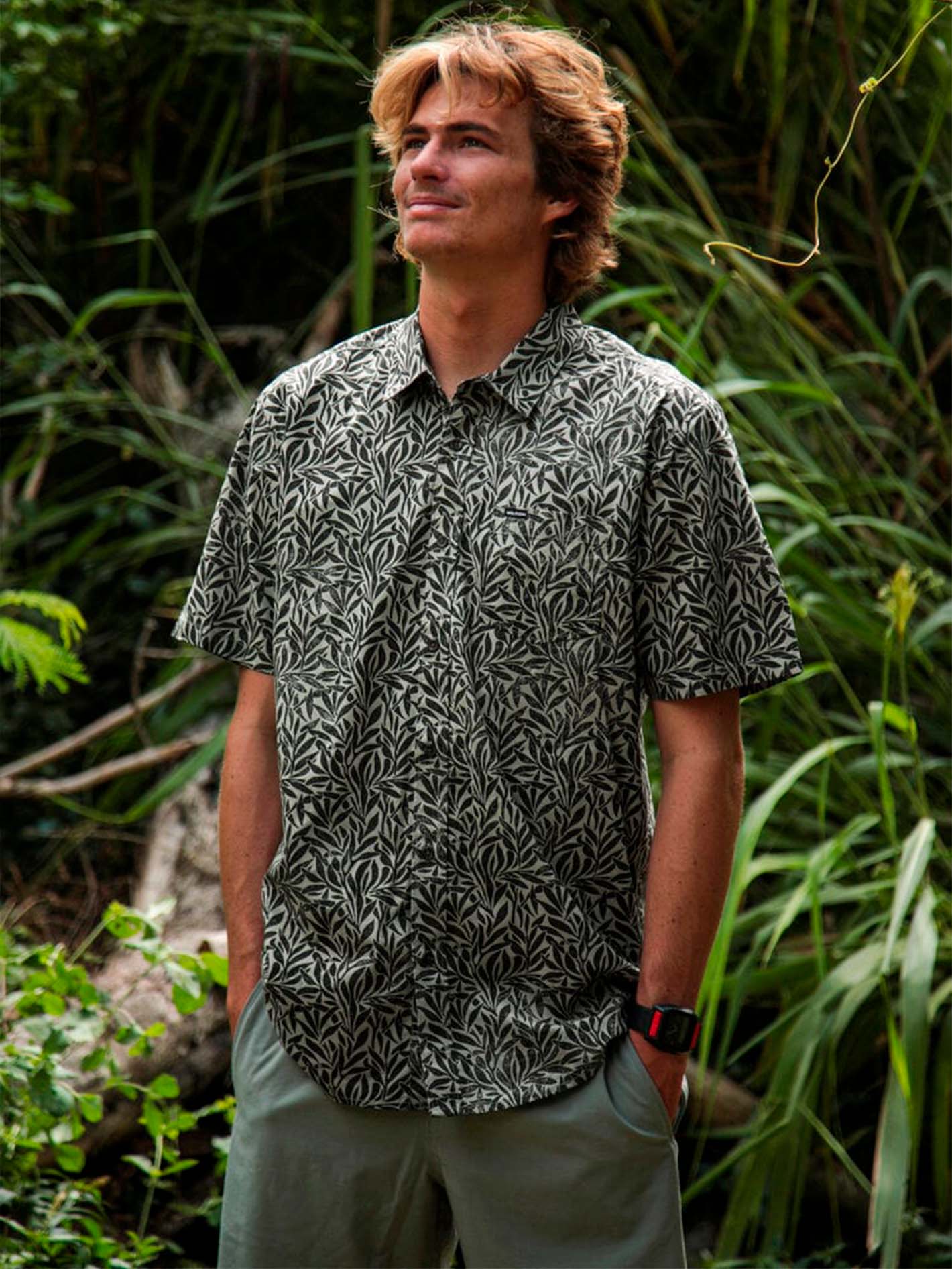CAMISA M/C VOLCOM HOMBRE FALLING LEAF SS - Image 3