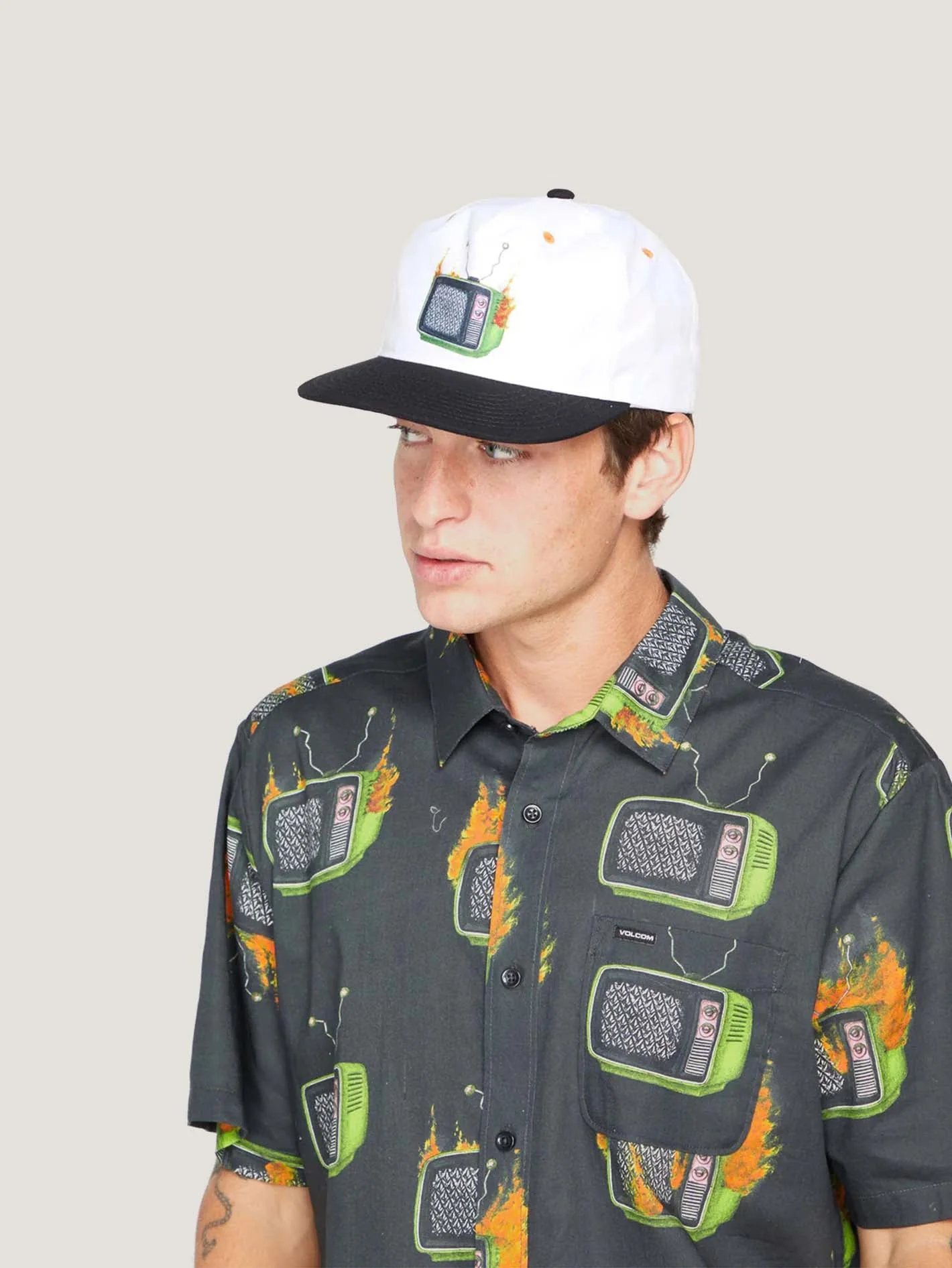 CAMISA M/C VOLCOM HOMBRE FA J HAGER WOVEN SS - Image 4