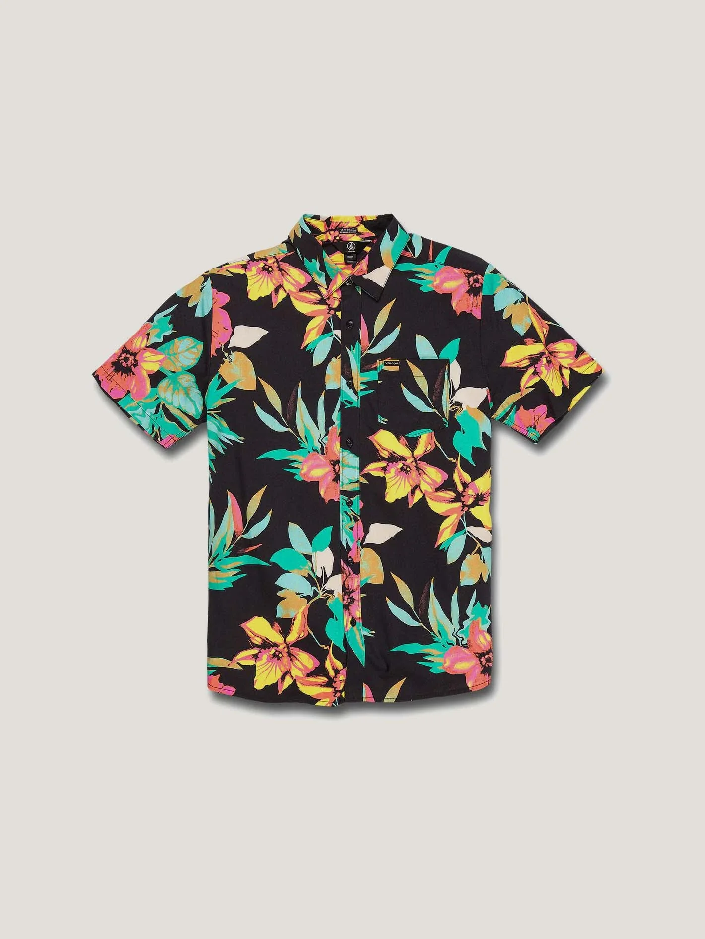 CAMISA M/C VOLCOM HOMBRE MARBLE FLORAL SS