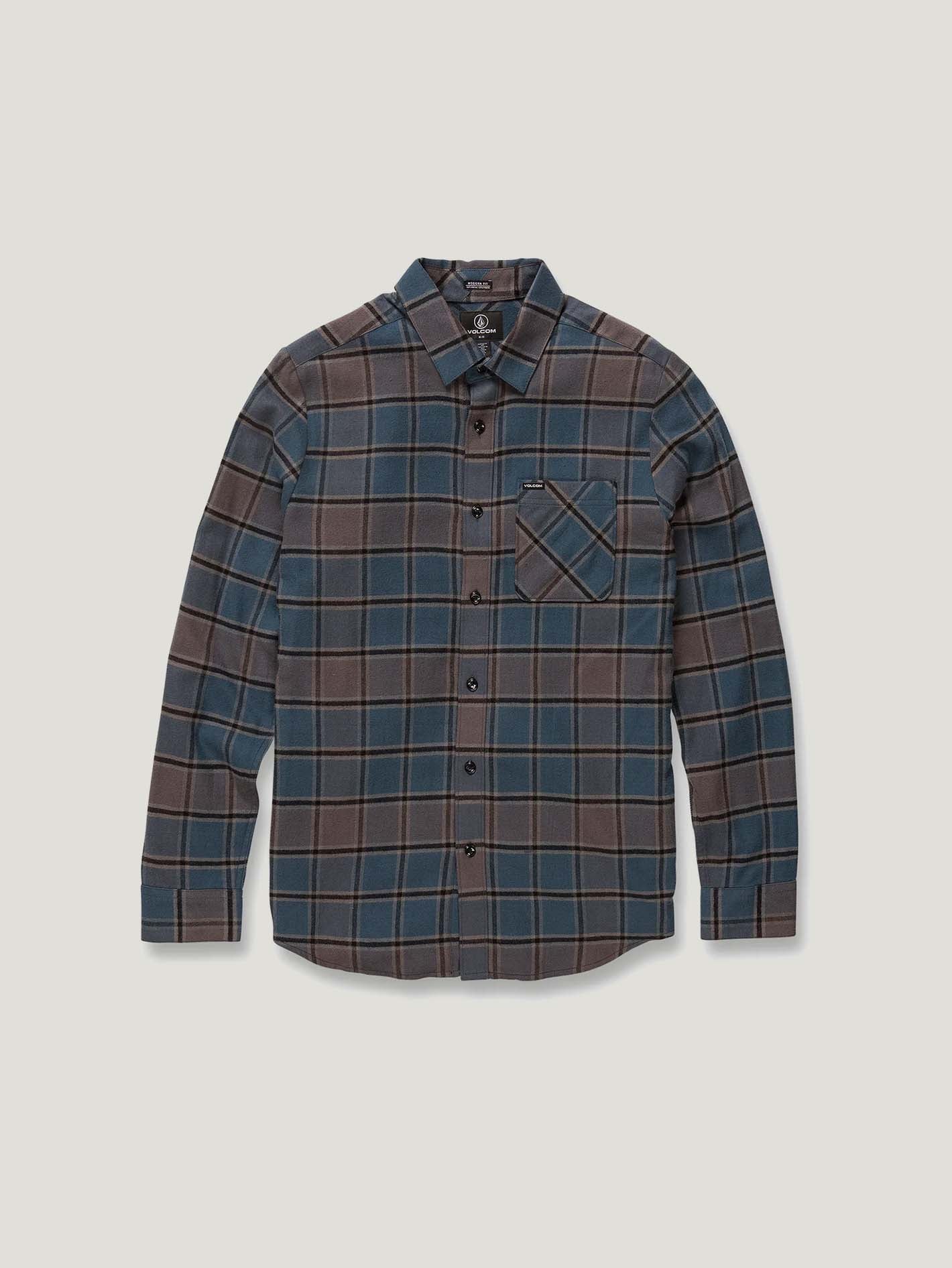 CAMISA M/L VOLCOM HOMBRE CADEN PLAID LS - Image 10