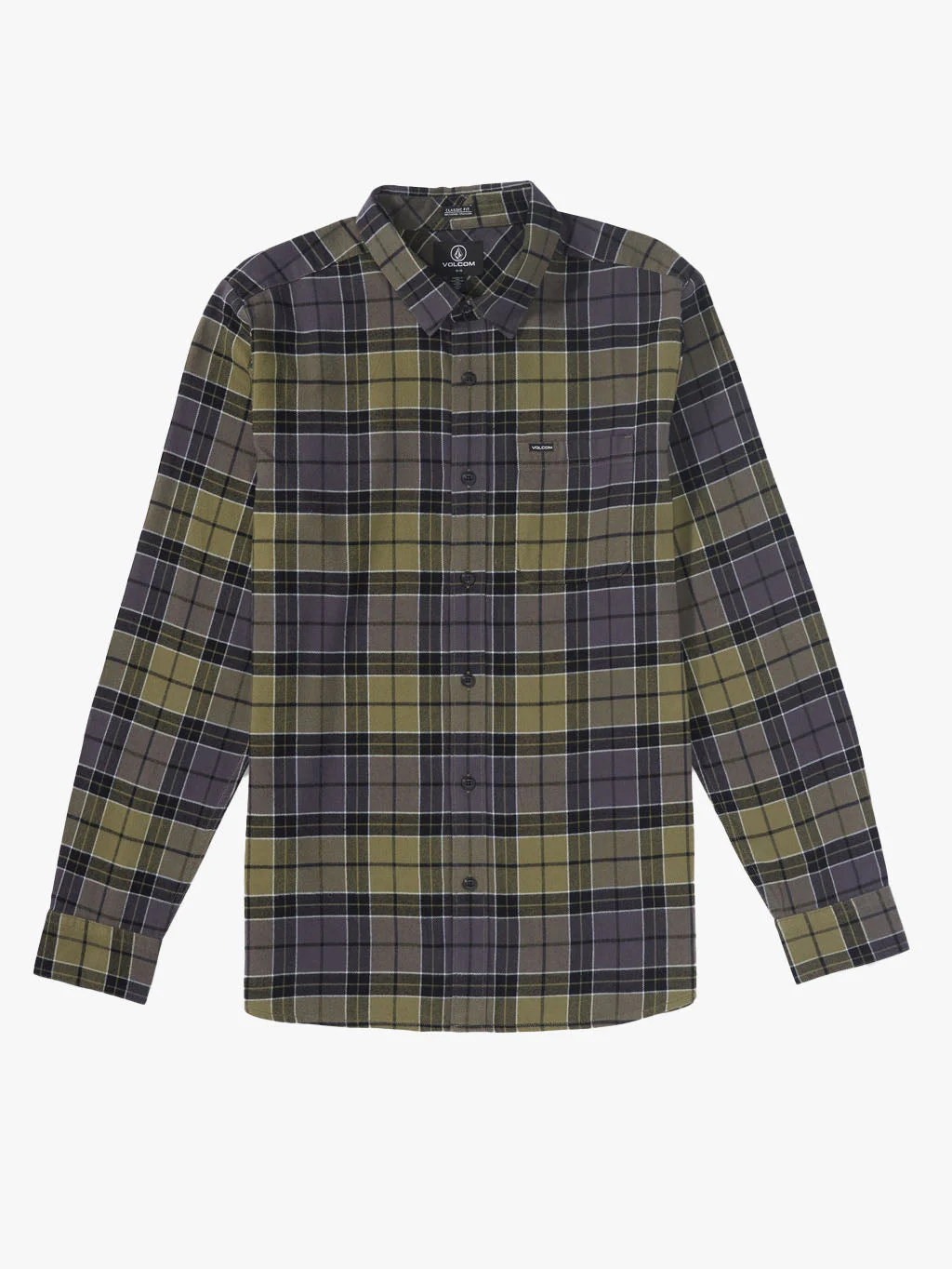 CAMISA M/L VOLCOM HOMBRE CADEN PLAID LS - Image 3