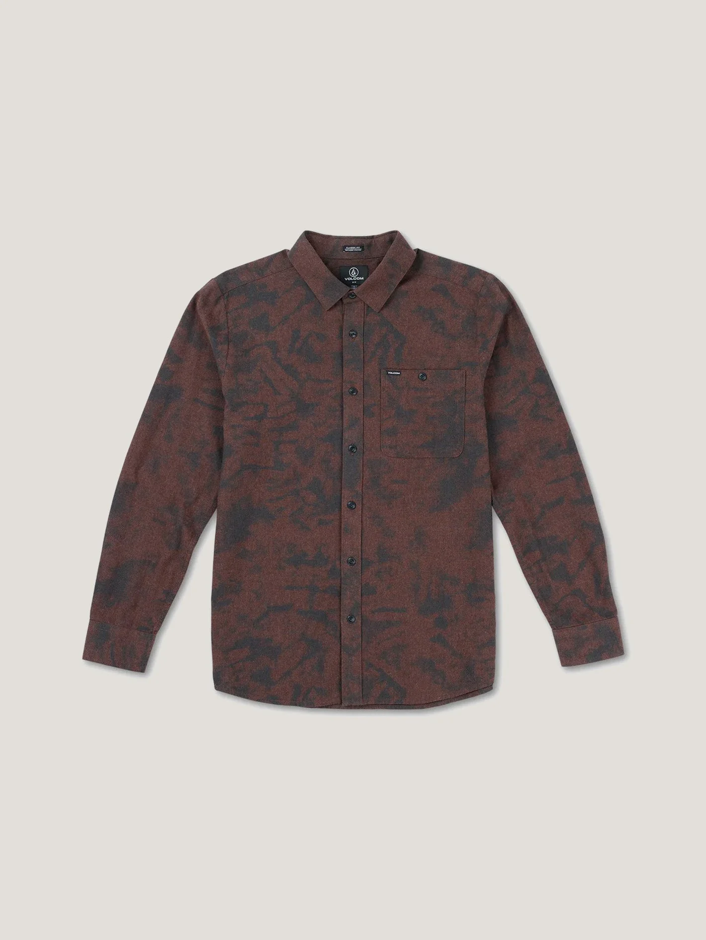 CAMISA M/L VOLCOM HOMBRE TIE DYE FLANNEL LS