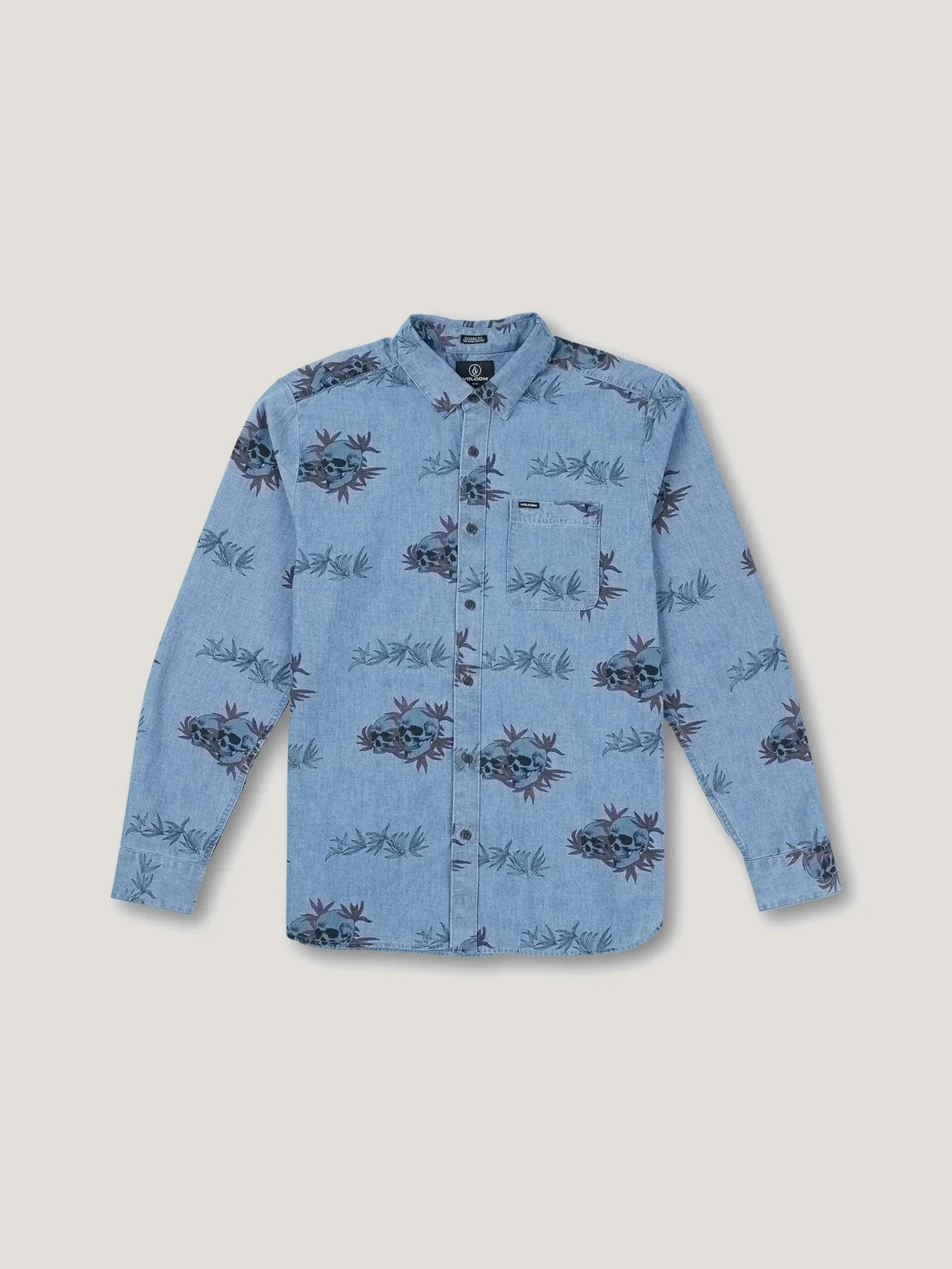 CAMISA M/L VOLCOM HOMBRE SKATE VITALS RISE N STONE LS