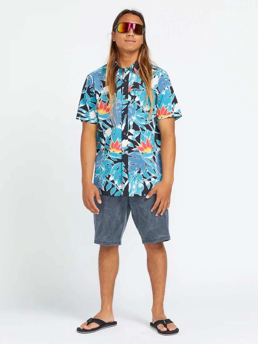SHORT VOLCOM HOMBRE STONE FADED HYBRID 19 - Image 3