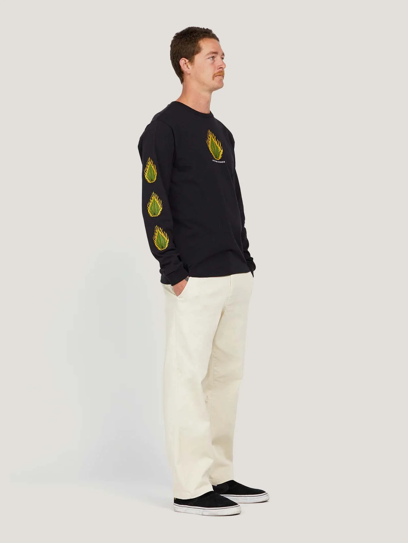 POLO M/L VOLCOM HOMBRE SKATE VITALS RUBBLE LST - Image 3