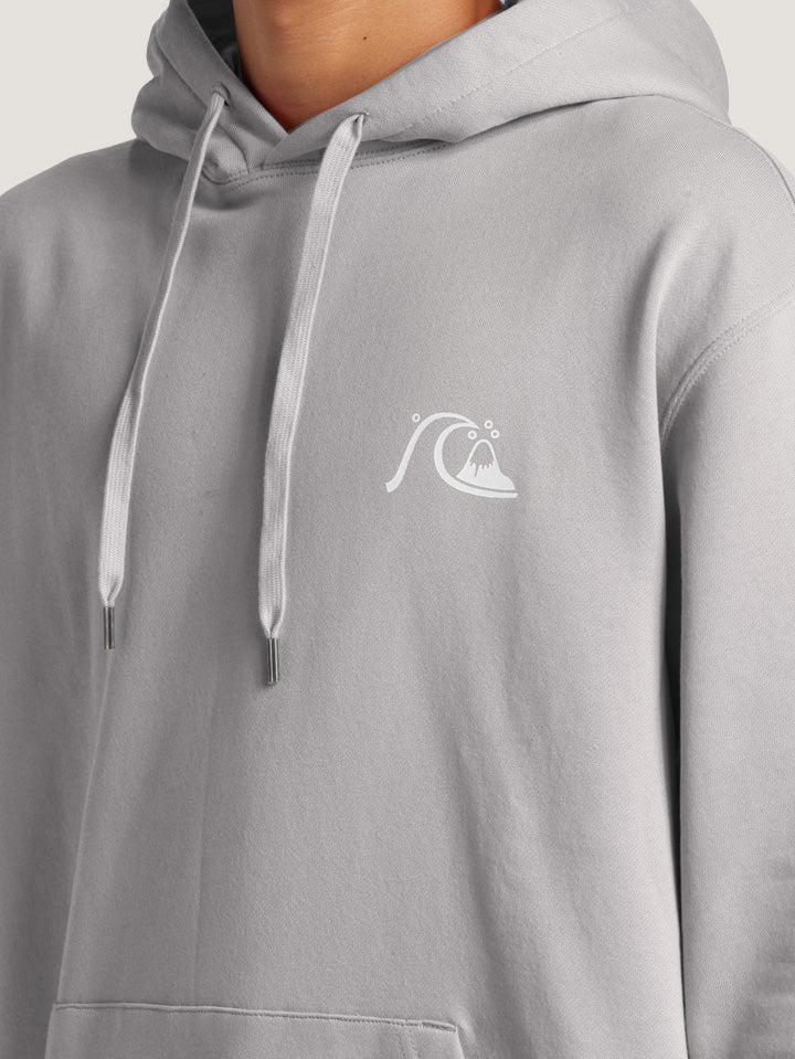 SWEATER S/CIERRE QUIKSILVER HOMBRE DNA BUBBLE LOGO HOODIE - Image 3