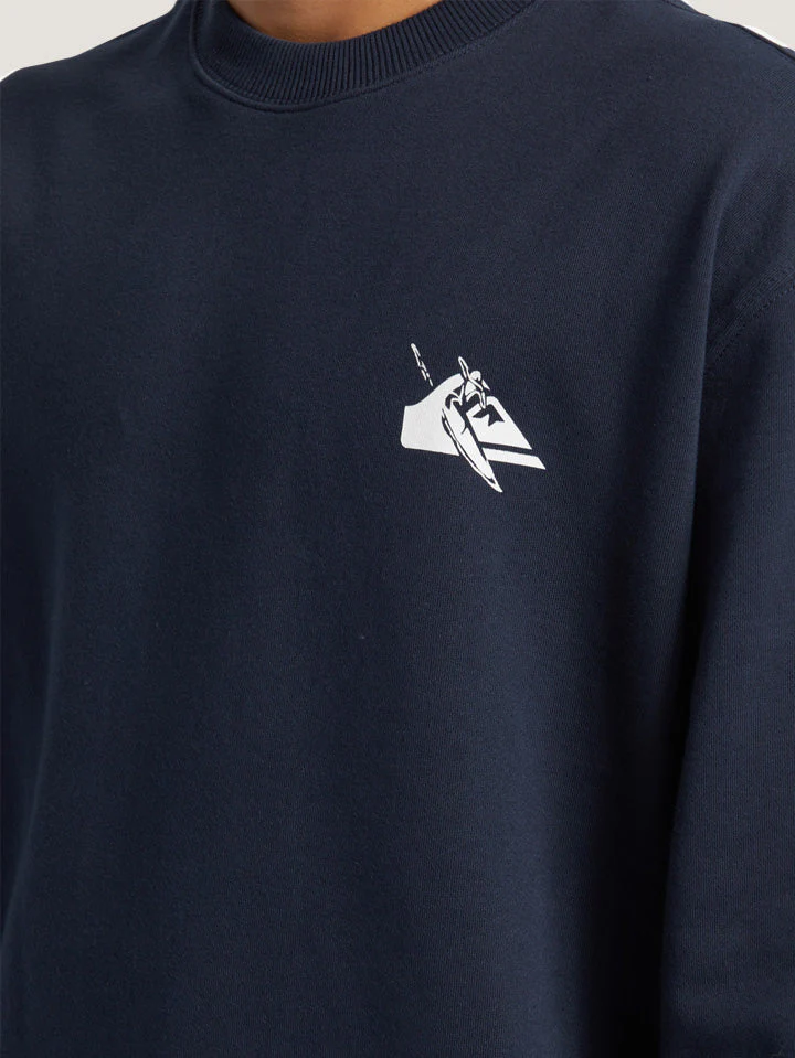 SWEATER S/CIERRE QUIKSILVER HOMBRE DNA PETROGLYPH CREW - Image 3