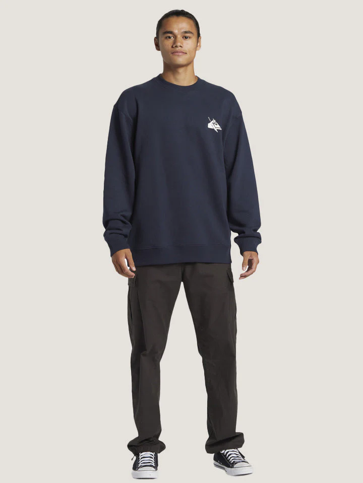 SWEATER S/CIERRE QUIKSILVER HOMBRE DNA PETROGLYPH CREW - Image 4