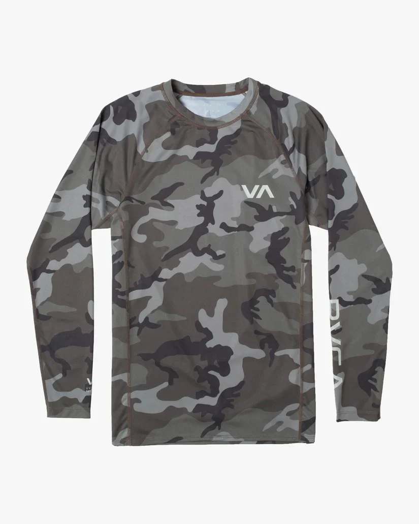 LICRA M/L RVCA HOMBRE RVCA LS RASHGUARD