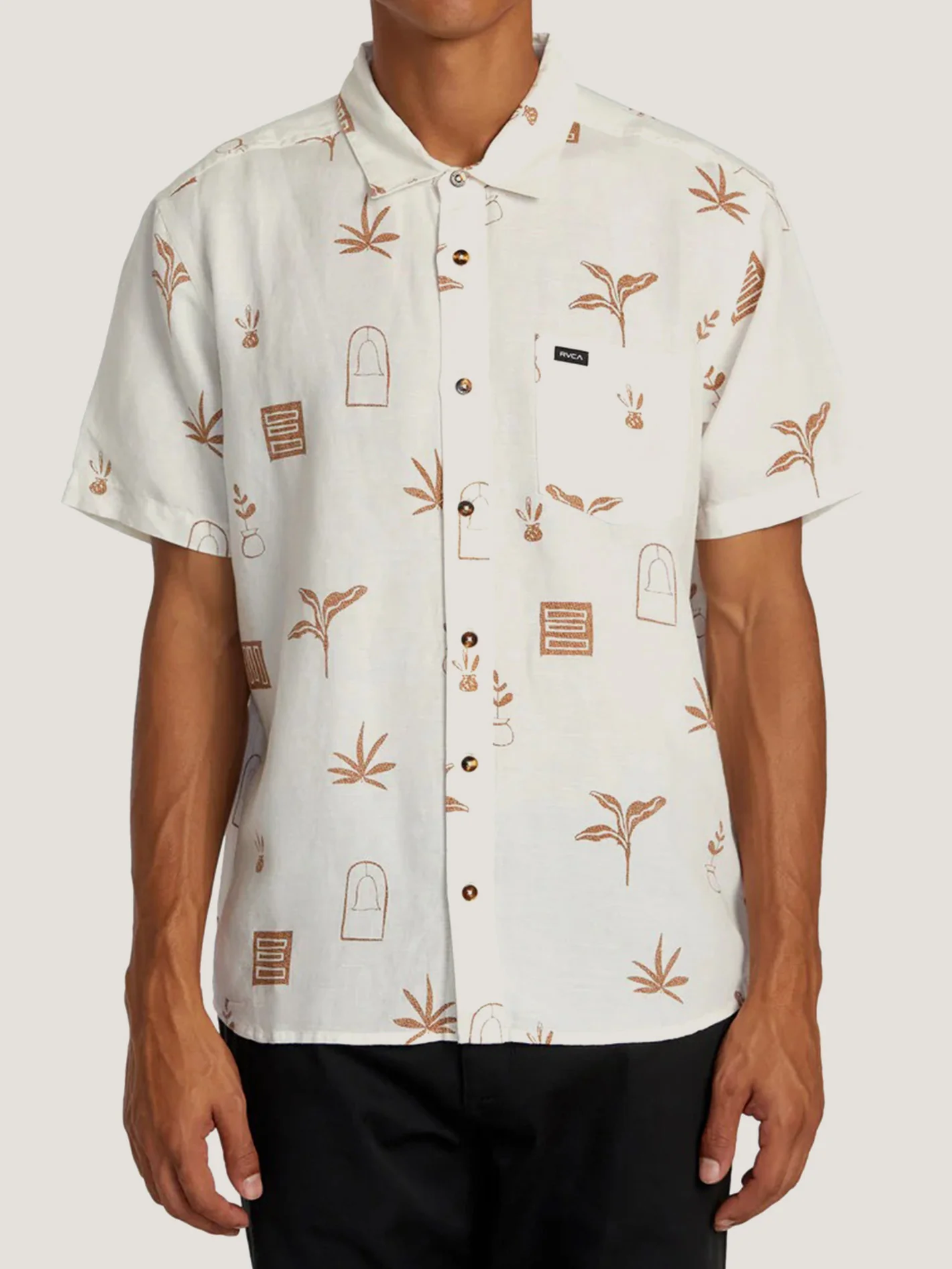 CAMISA M/C RVCA HOMBRE ARTIFACTS SS