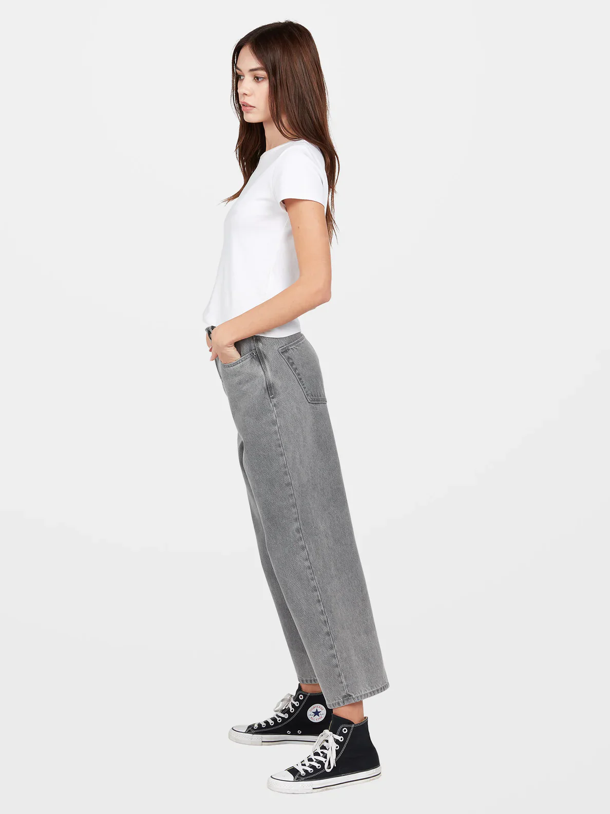 PANTALON JEAN VOLCOM GIRLS MUJER WEELLOW DENIM - Image 4
