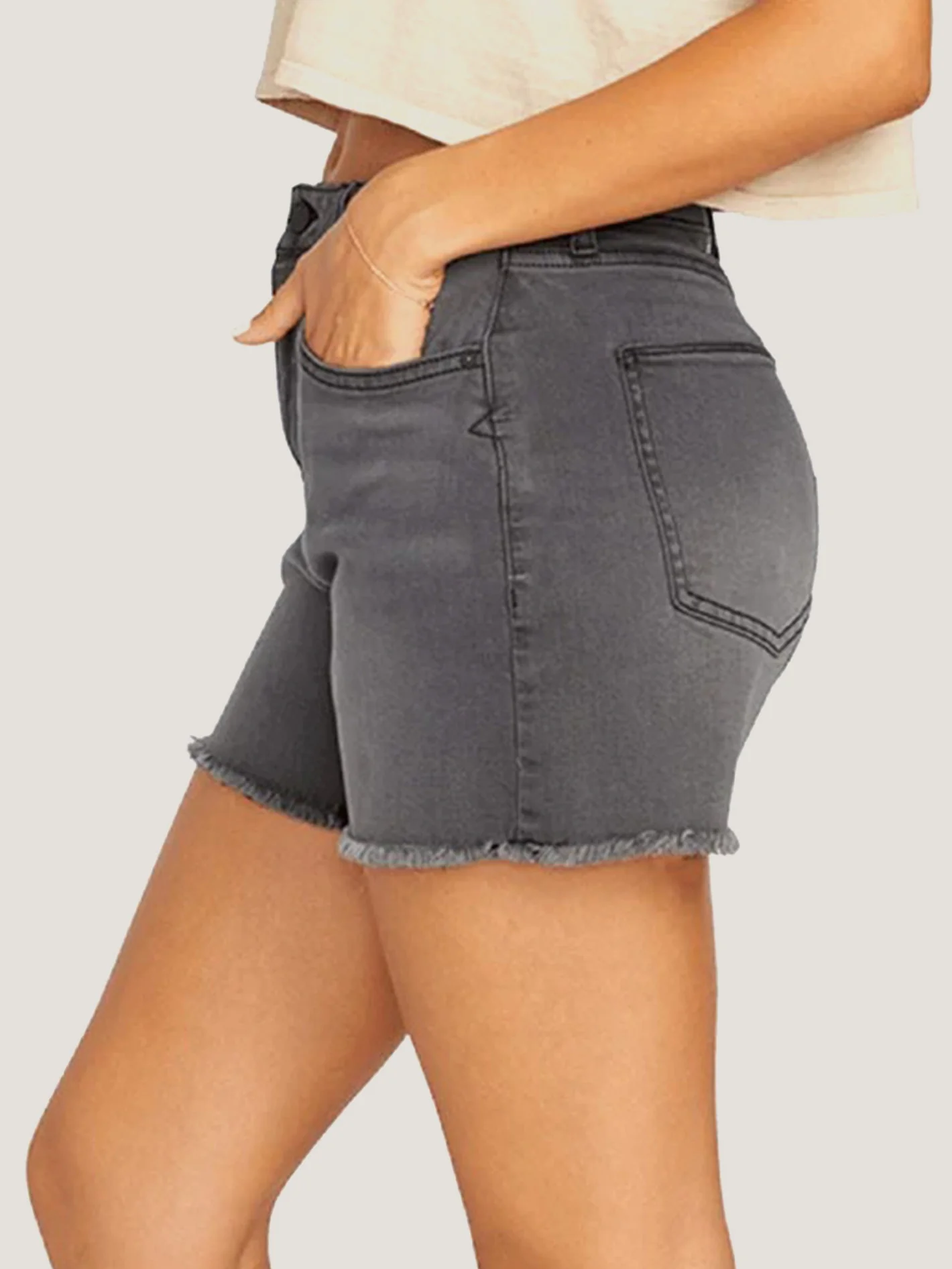 SHORT VOLCOM GIRLS MUJER STN STEP HIRISE SHRT - Image 3