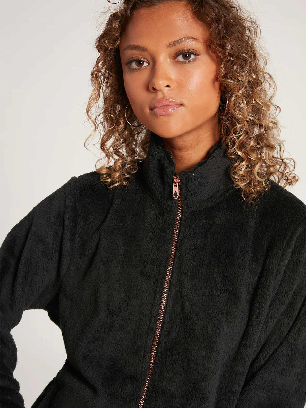 CASACA VOLCOM GIRLS MUJER PHEELIN PHUZZY ZIP - Image 4