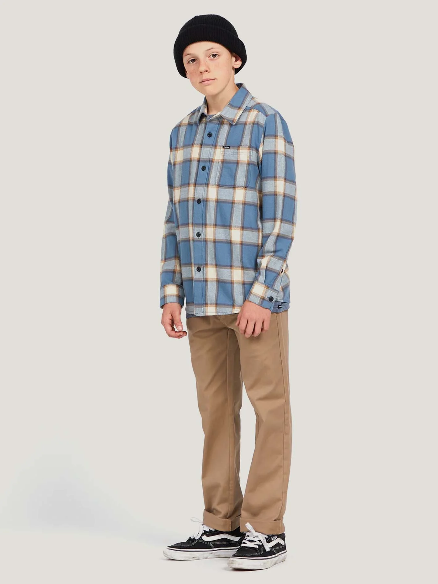 CAMISA M/L VOLCOM NIÑO CADEN PLAID LS - Image 5