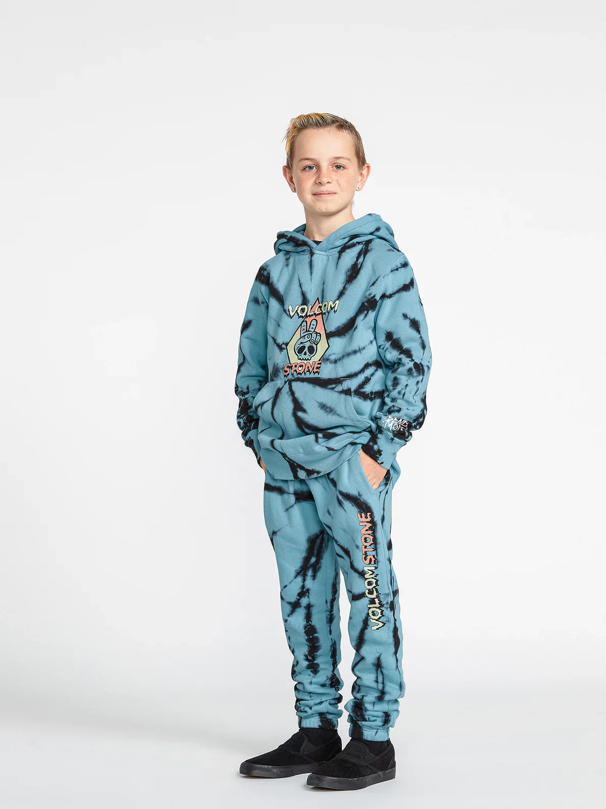 PANTALON BUZO VOLCOM NIÑO CAIDEN DYE FLEECE PANT - Image 3