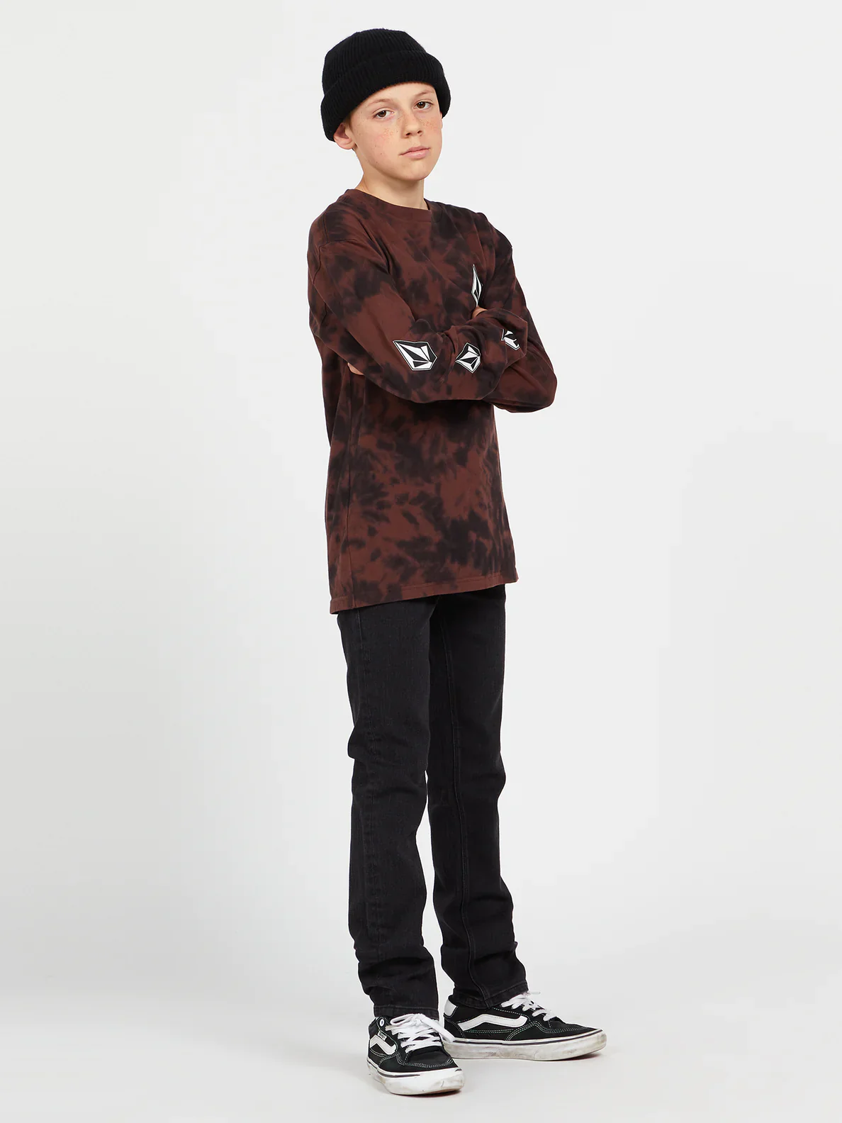POLO M/L VOLCOM NIÑO ICONIC STONE DYE LST - Image 3