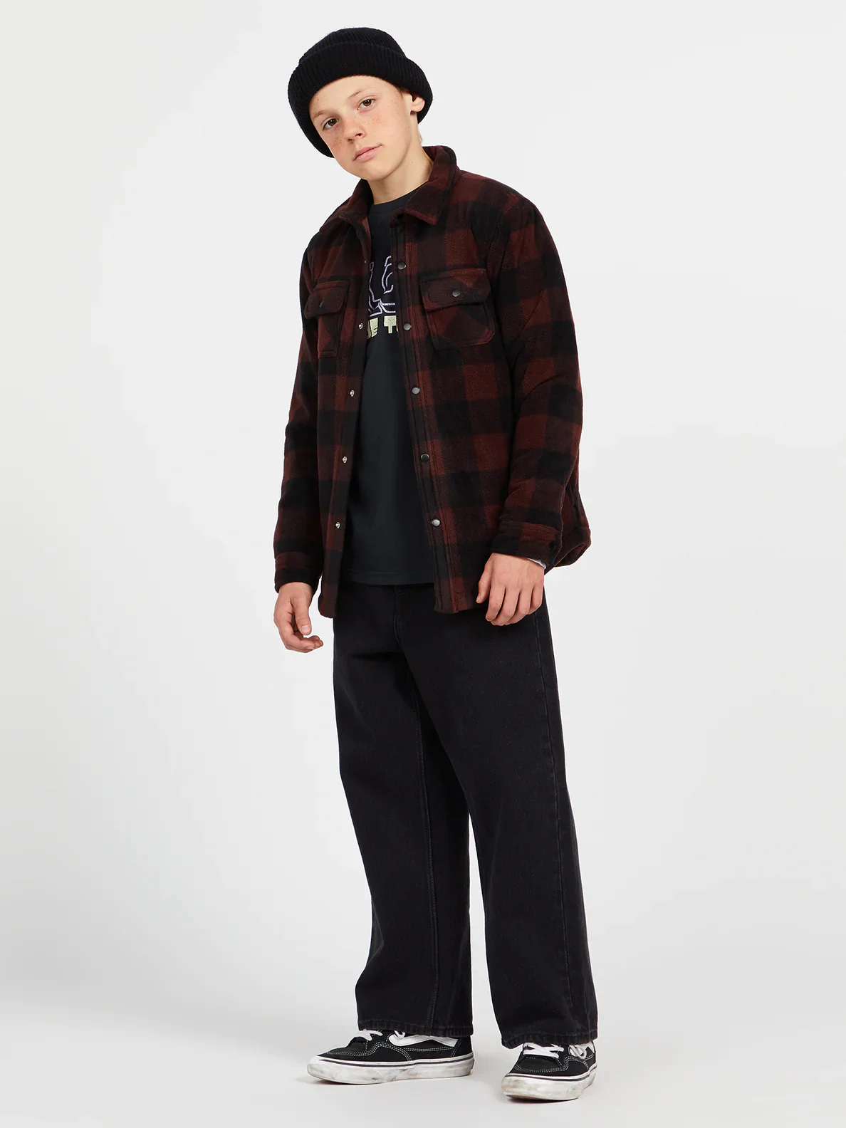 CASACA VOLCOM NIÑO BOWERED FLEECE LS - Image 4