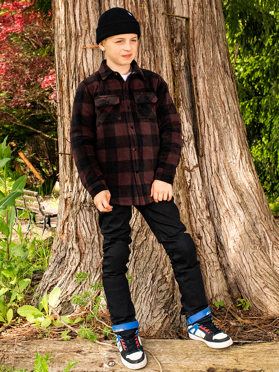 CASACA VOLCOM NIÑO BOWERED FLEECE LS - Image 5
