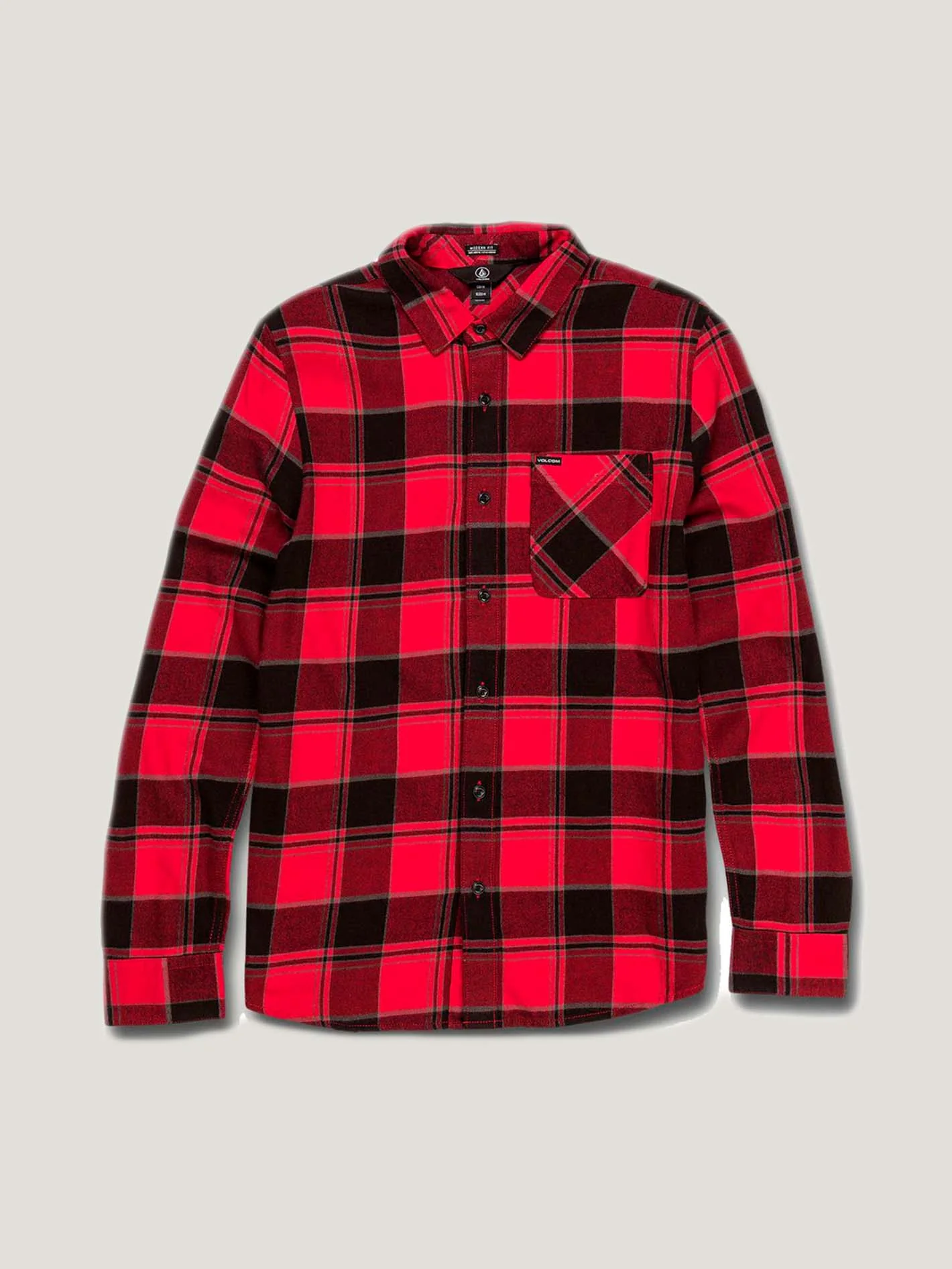 CAMISA M/L VOLCOM CADEN PLAID LS - Image 3