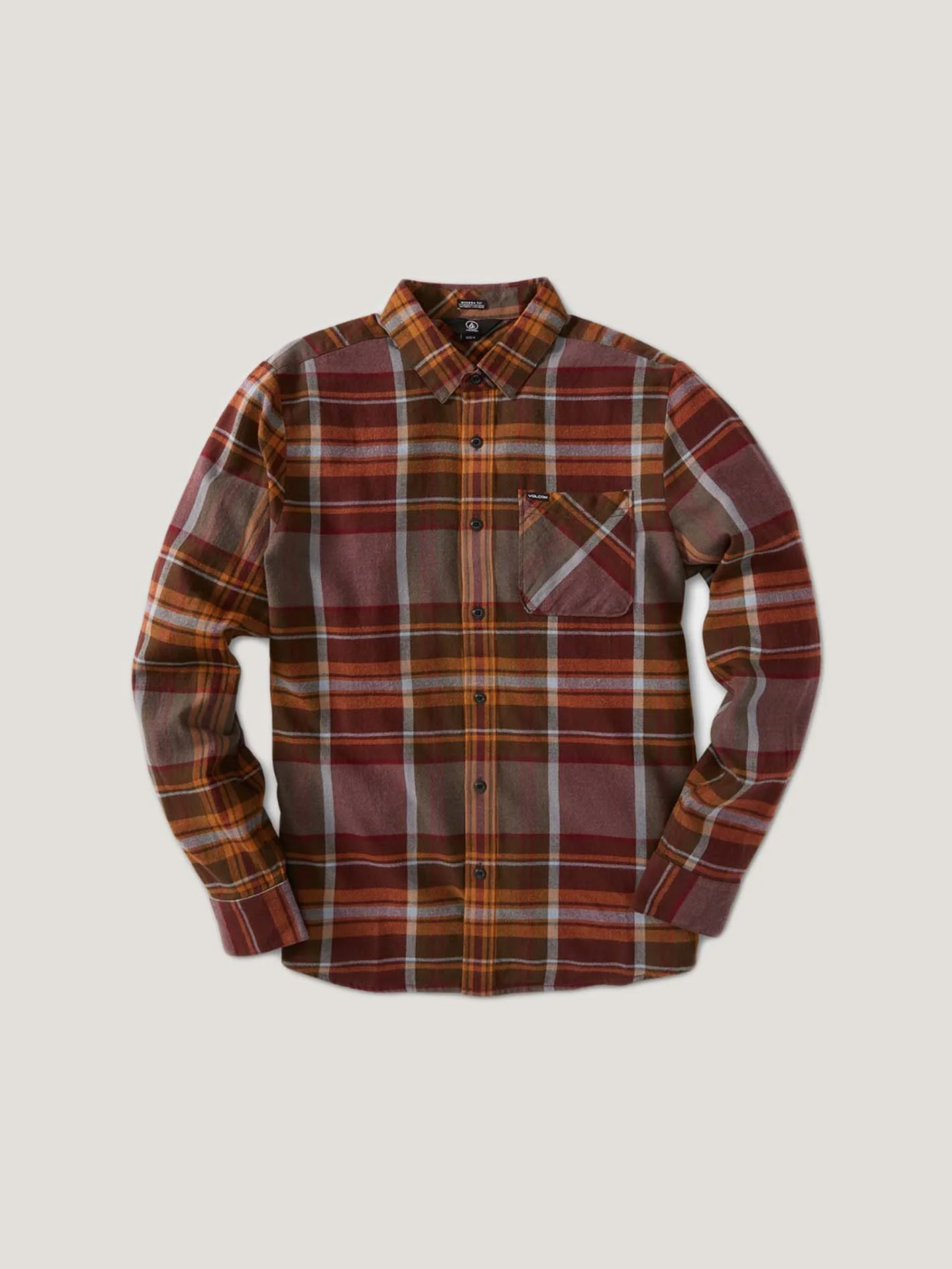 CAMISA M/L VOLCOM CADEN PLAID LS - Image 4
