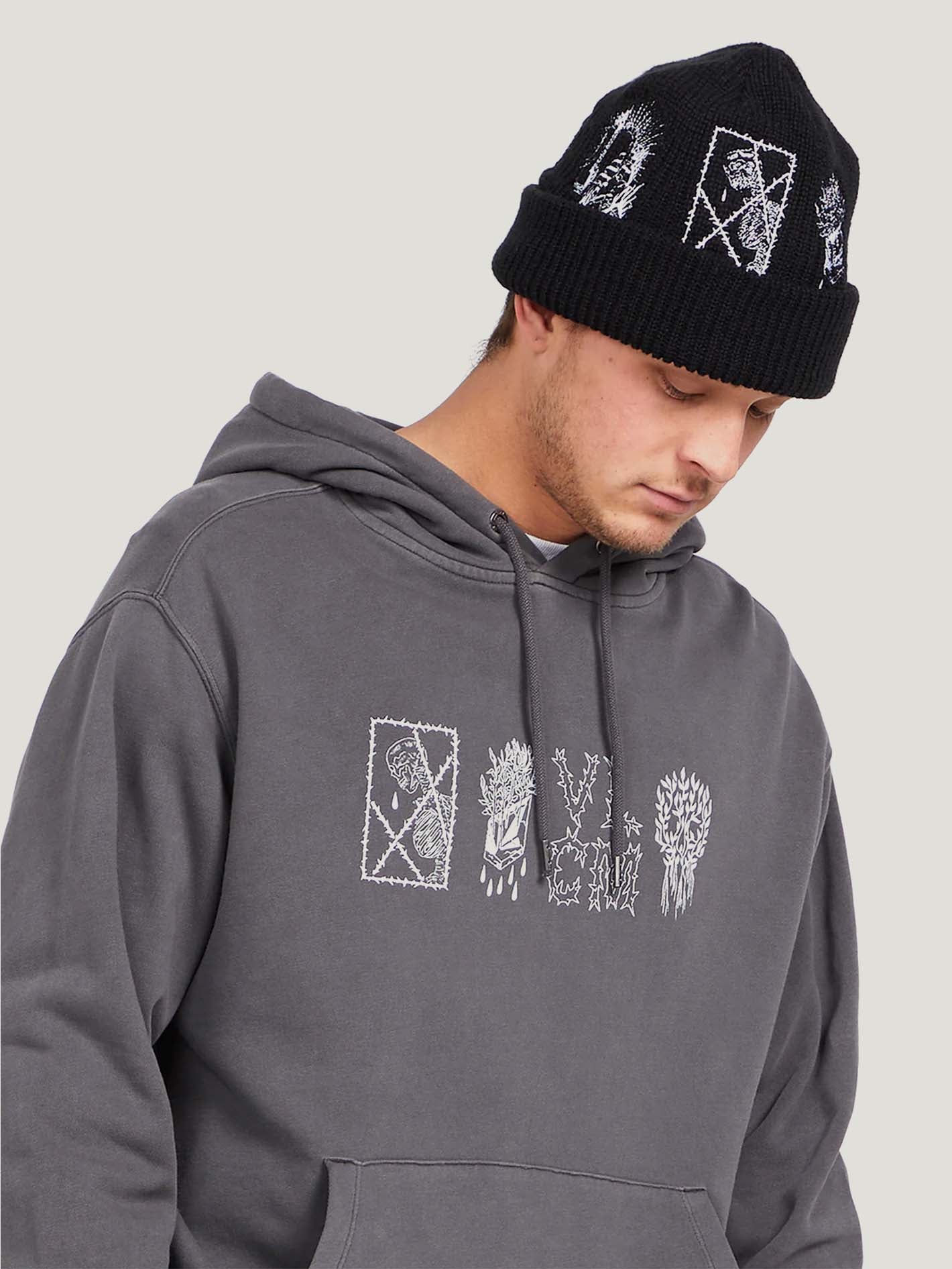 CHULLO VOLCOM HOMBRE VADERETRO FA BEANIE - Image 3