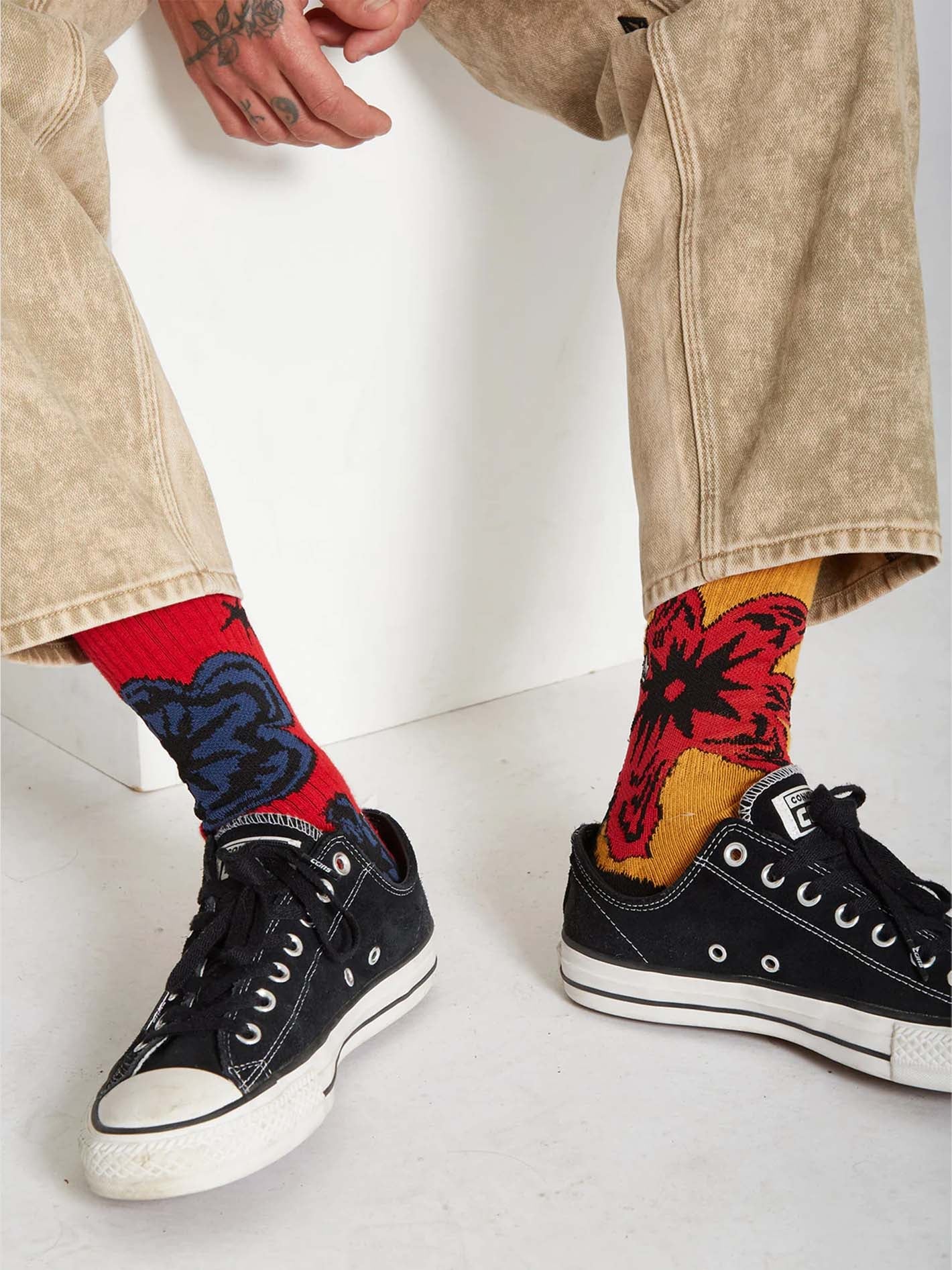MEDIA VOLCOM HOMBRE FA BOB MOLLEMA SOCK 4PC - Image 6