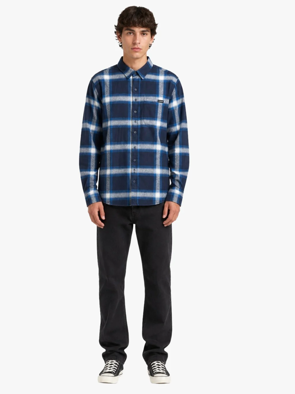 CAMISA M/L QUIKSILVER HOMBRE ESSENTIAL FLANNEL SHIRT - Image 3