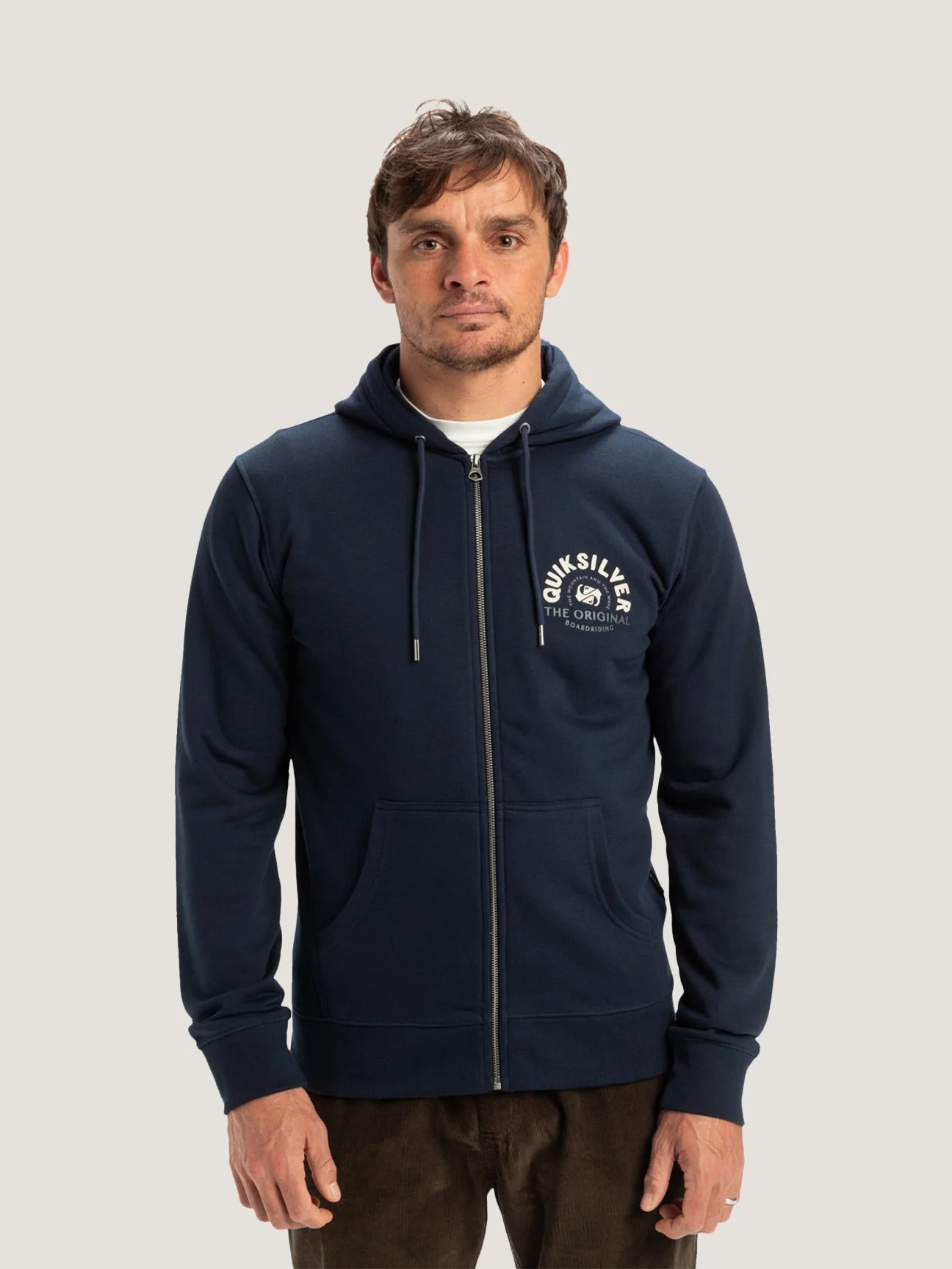 SWEATER C/CIERRE QUIKSILVER HOMBRE GRAPHIC MIX HOODIE ZIP - Image 4