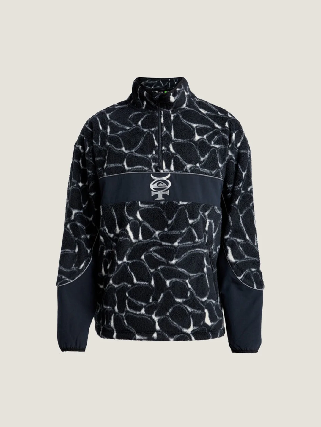 SWEATER C/CIERRE QUIKSILVER HOMBRE MERCURY SHERPA