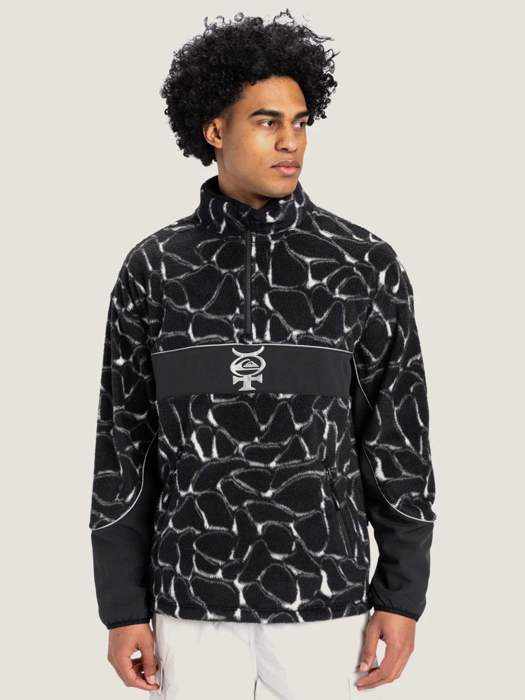 SWEATER C/CIERRE QUIKSILVER HOMBRE MERCURY SHERPA - Image 2