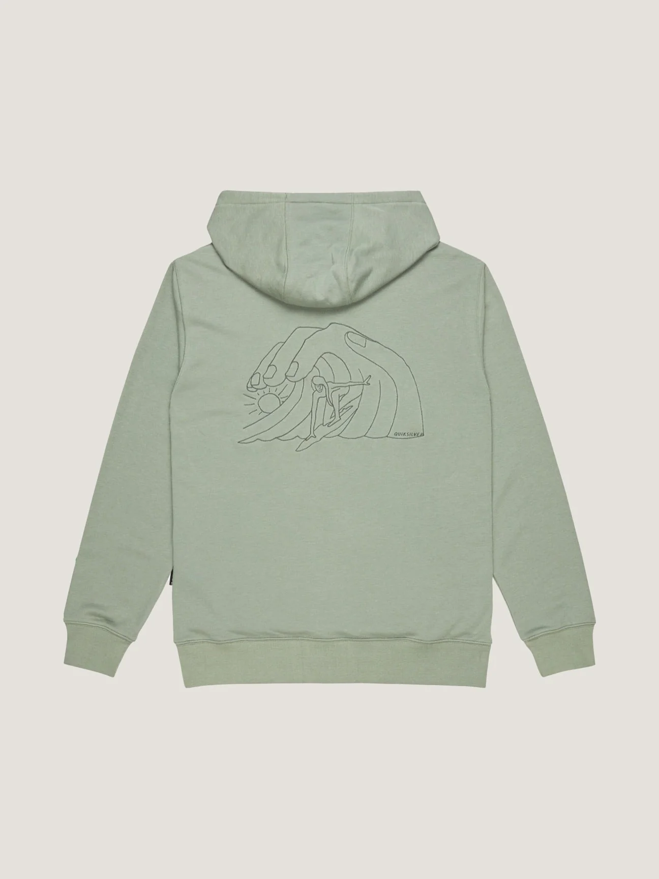 SWEATER S/CIERRE QUIKSILVER HOMBRE GRAPHIC MIX HOODIE - Image 7