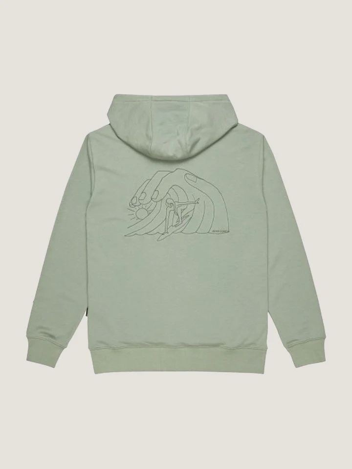 SWEATER S/CIERRE QUIKSILVER HOMBRE GRAPHIC MIX HOODIE - Image 8