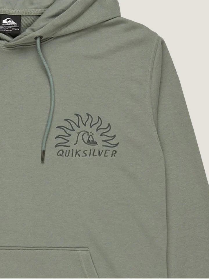 SWEATER S/CIERRE QUIKSILVER HOMBRE GRAPHIC MIX HOODIE - Image 9