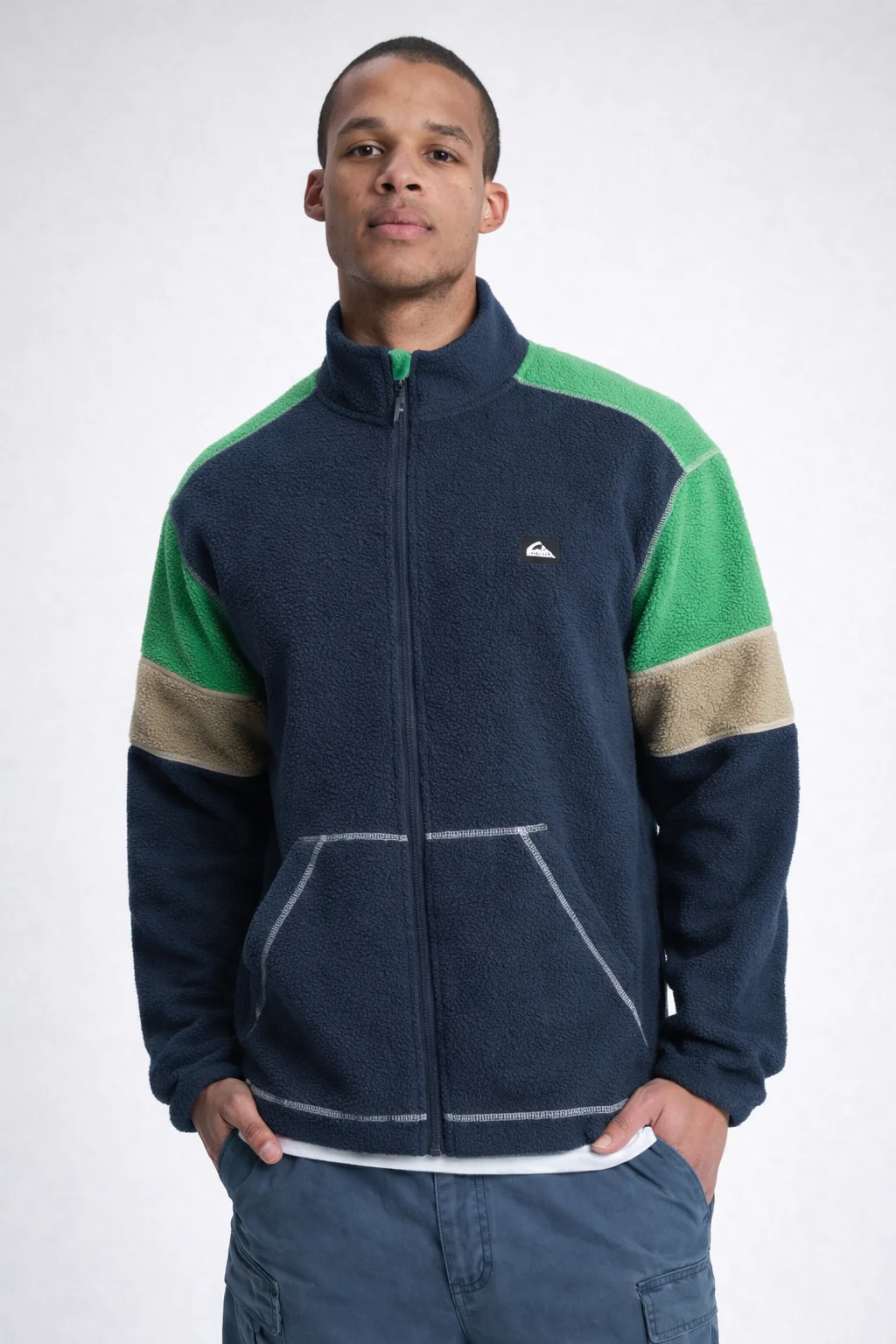 CASACA QUIKSILVER HOMBRE CLEAN COAST BLOCK FZ - Image 3