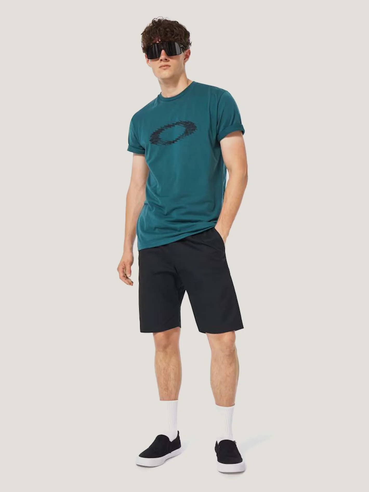 POLO OAKLEY HOMBRE BLURRED STATIC ICON TEE - Image 14