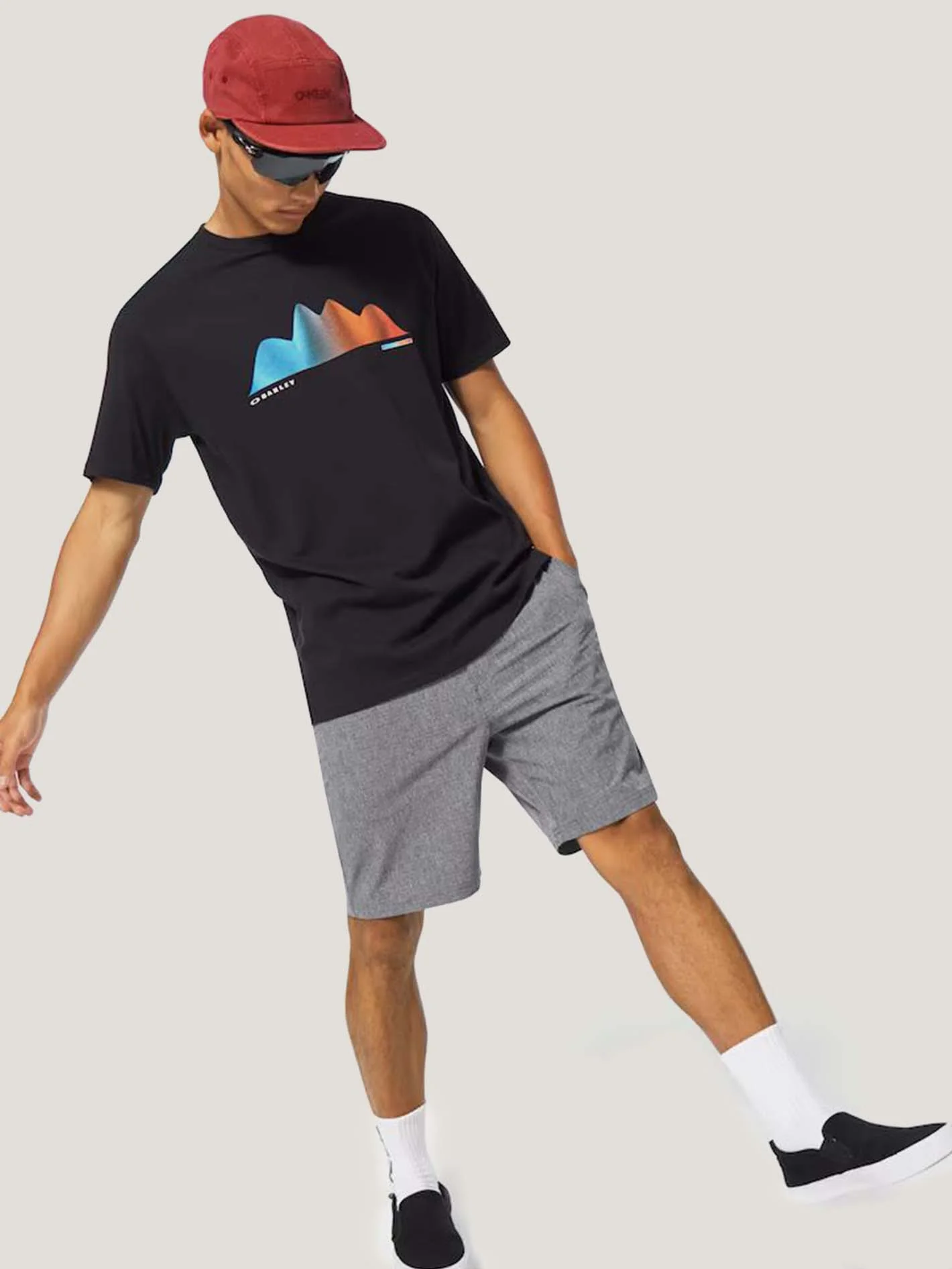 POLO OAKLEY HOMBRE GRAPHIC WAVES TEE - Image 4