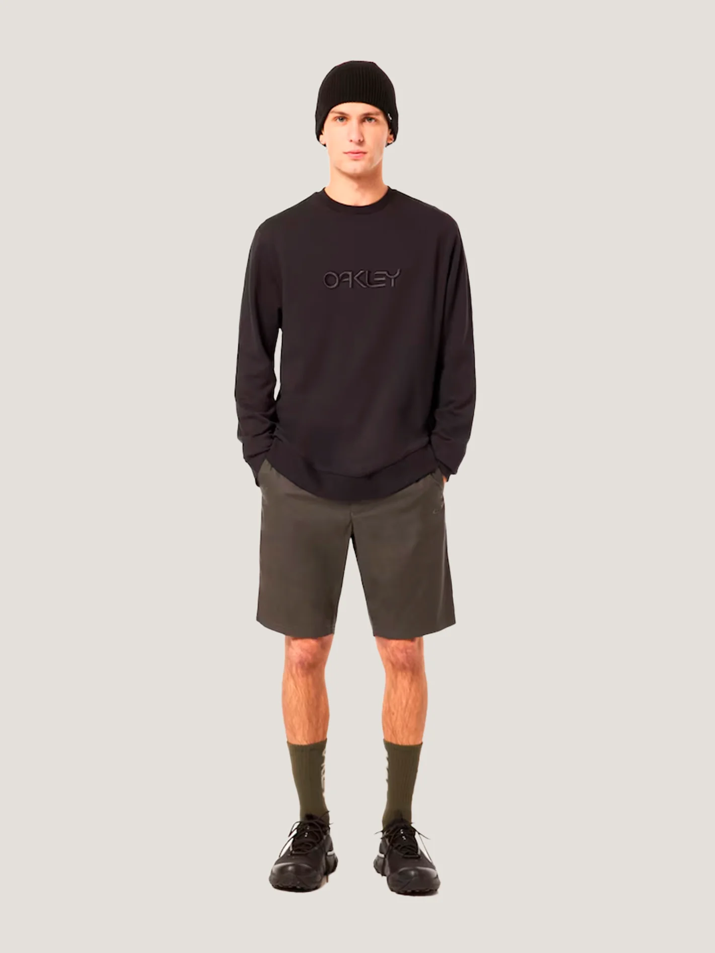 SWEATER S/CIERRE OAKLEY HOMBRE EMBROIDERED B1B CREW SWEATSHIRT - Image 8