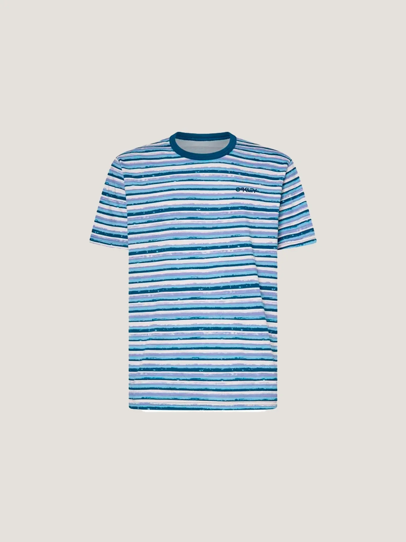 POLO M/C OAKLEY HOMBRE BLURRRED STRIPES TEE