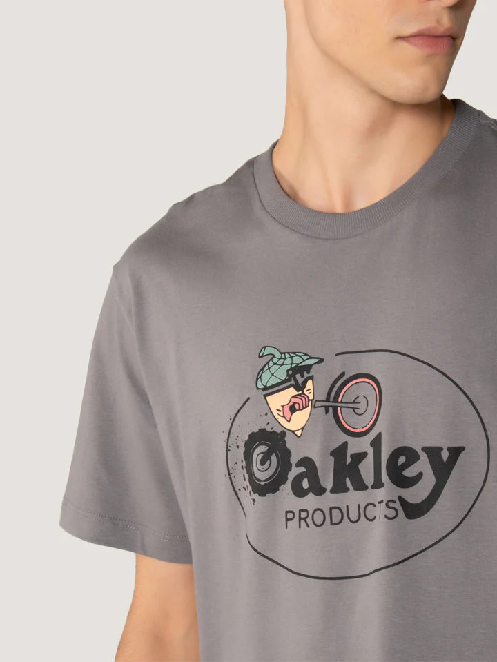 POLO M/C OAKLEY HOMBRE HERITAGE NUTS LOGO TEE - Image 3