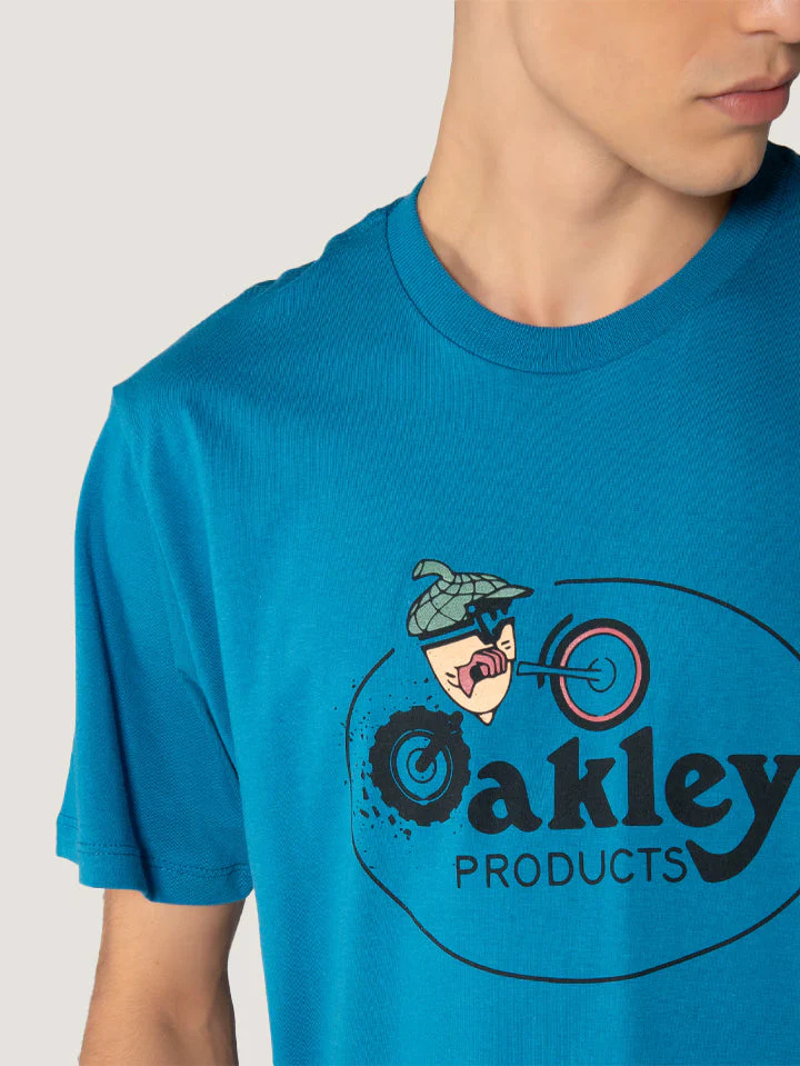 POLO M/C OAKLEY HOMBRE HERITAGE NUTS LOGO TEE - Image 9