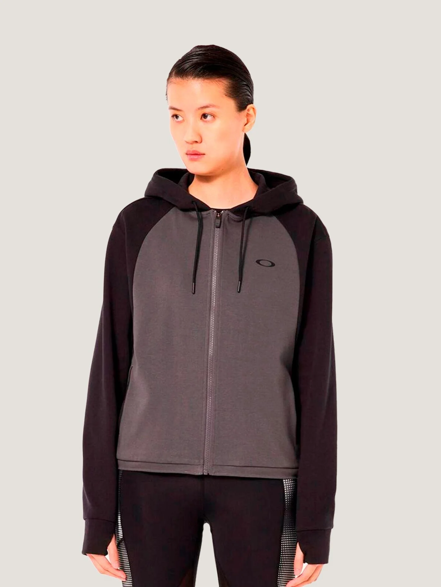 SWEATER C/CIERRE OAKLEY MUJER W PURSUIT CRUISE FZ HOODIE - Image 4