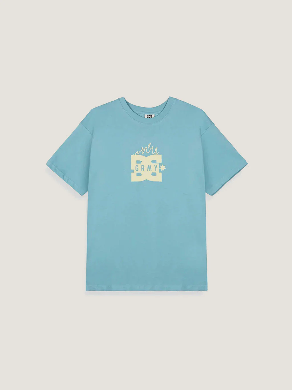 POLO M/C DC SHOES HOMBRE THE SWARM DC SHOES X GRIMEY REGULAR TEE OFF WHITE