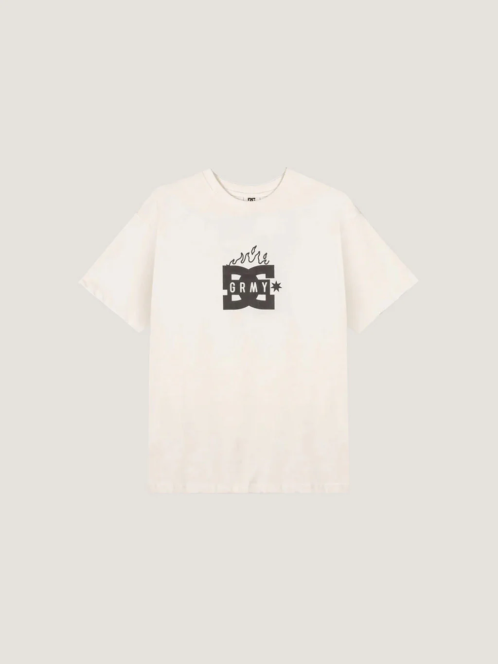 POLO M/C DC SHOES HOMBRE THE SWARM DC SHOES X GRIMEY REGULAR TEE OFF WHITE - Image 3