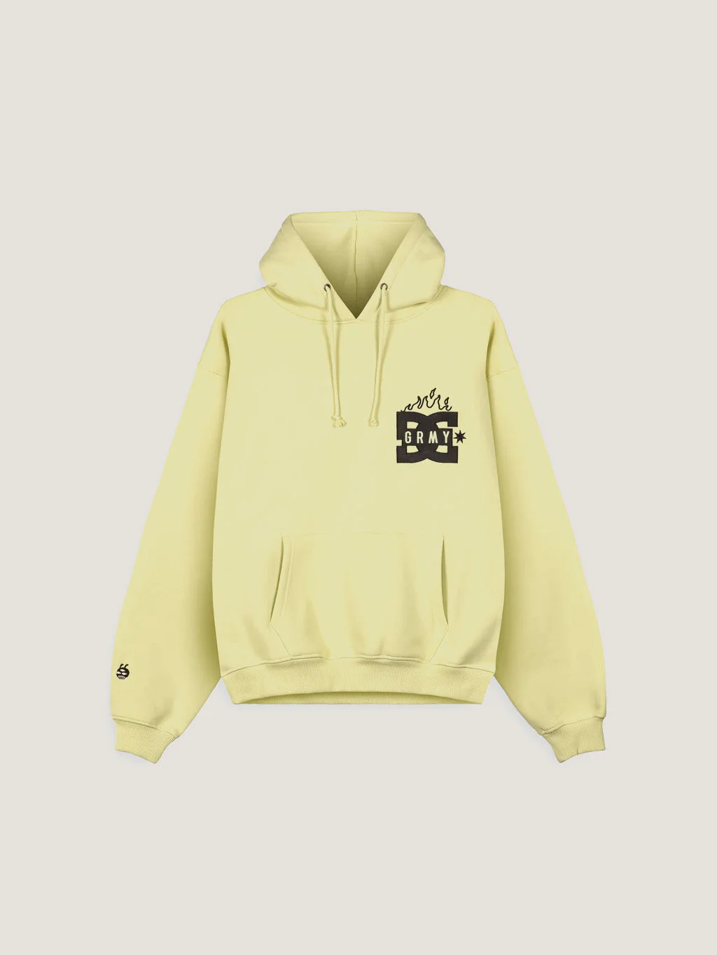 SWEATER S/CIERRE DC SHOES HOMBRE THE SWARM DC SHOES X GRIMEY BOXY HOODIE - Image 3