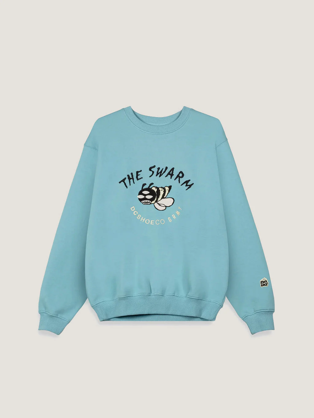 SWEATER S/CIERRE DC SHOES HOMBRE THE SWARM DC SHOES X GRIMEY VINTAGE CREWNECK - Image 3