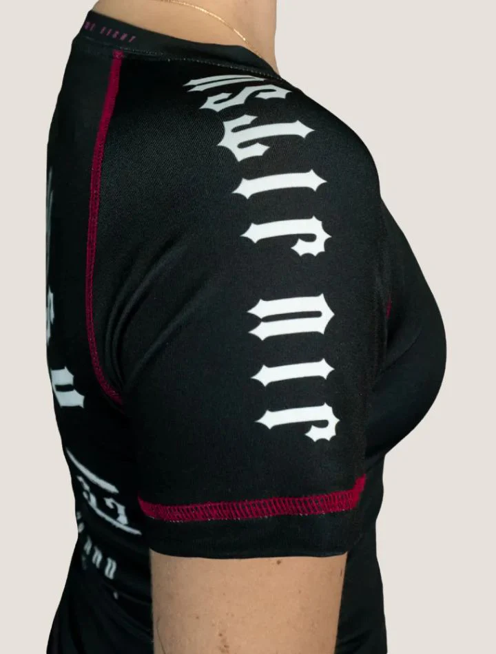 POLO LICRA MUJER TAPOUT MUJER RASHGUARD MC CAPPO JJ - DAMA - Image 3