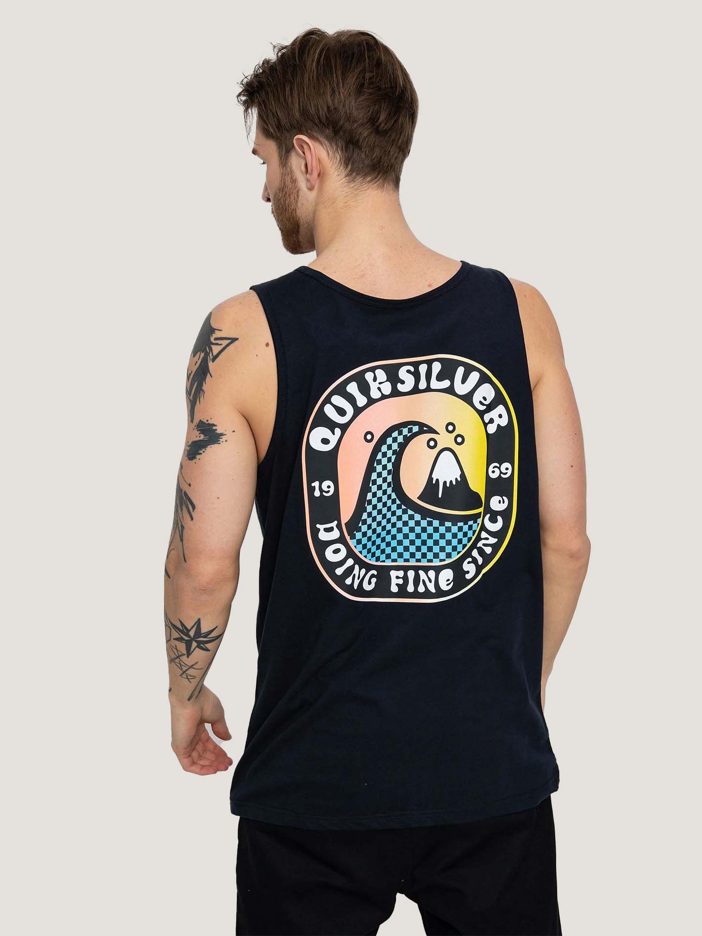 BVD QUIKSILVER HOMBRE ANOTHER STORY TANK - Image 3