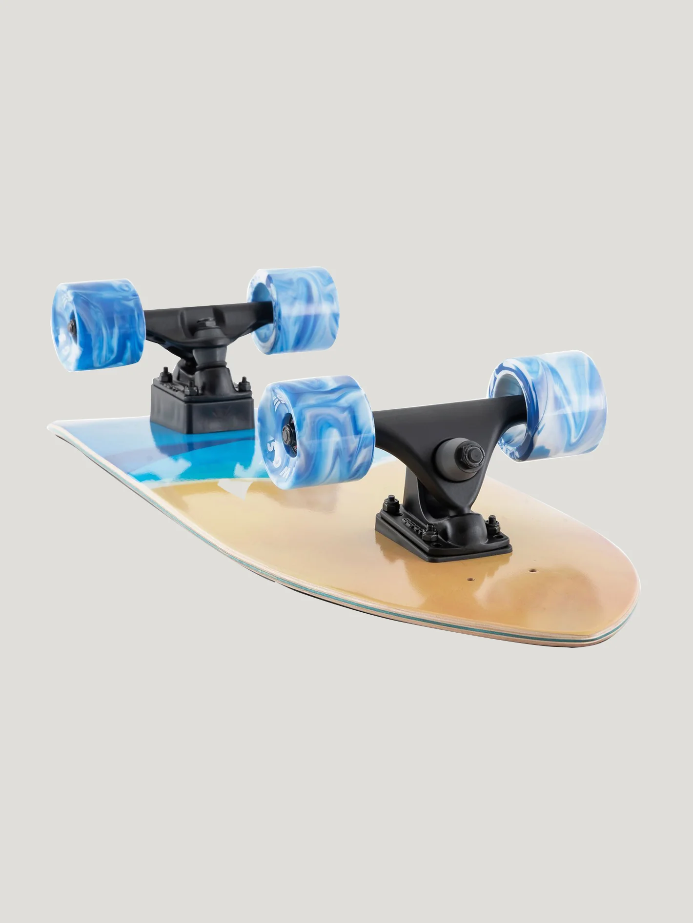 SURF SKATE LANDYACHTZ POCKET KNIFE WATERCOLOR COMPLETE - Image 5