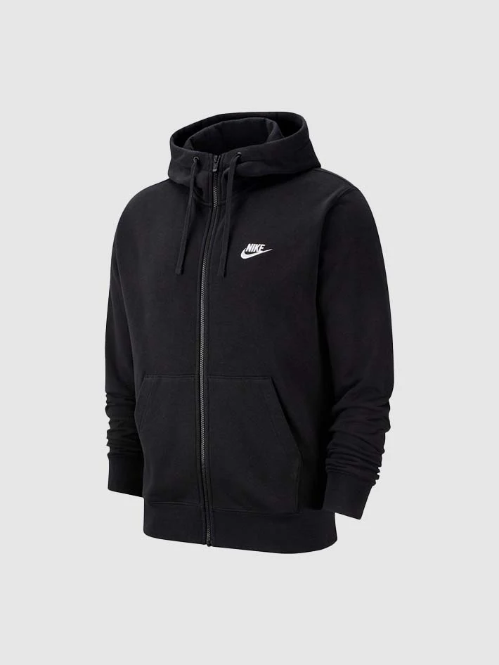 SWEATER C/CIERRE NIKE HOMBRE M NSW CLUB HOODIE FZ FT