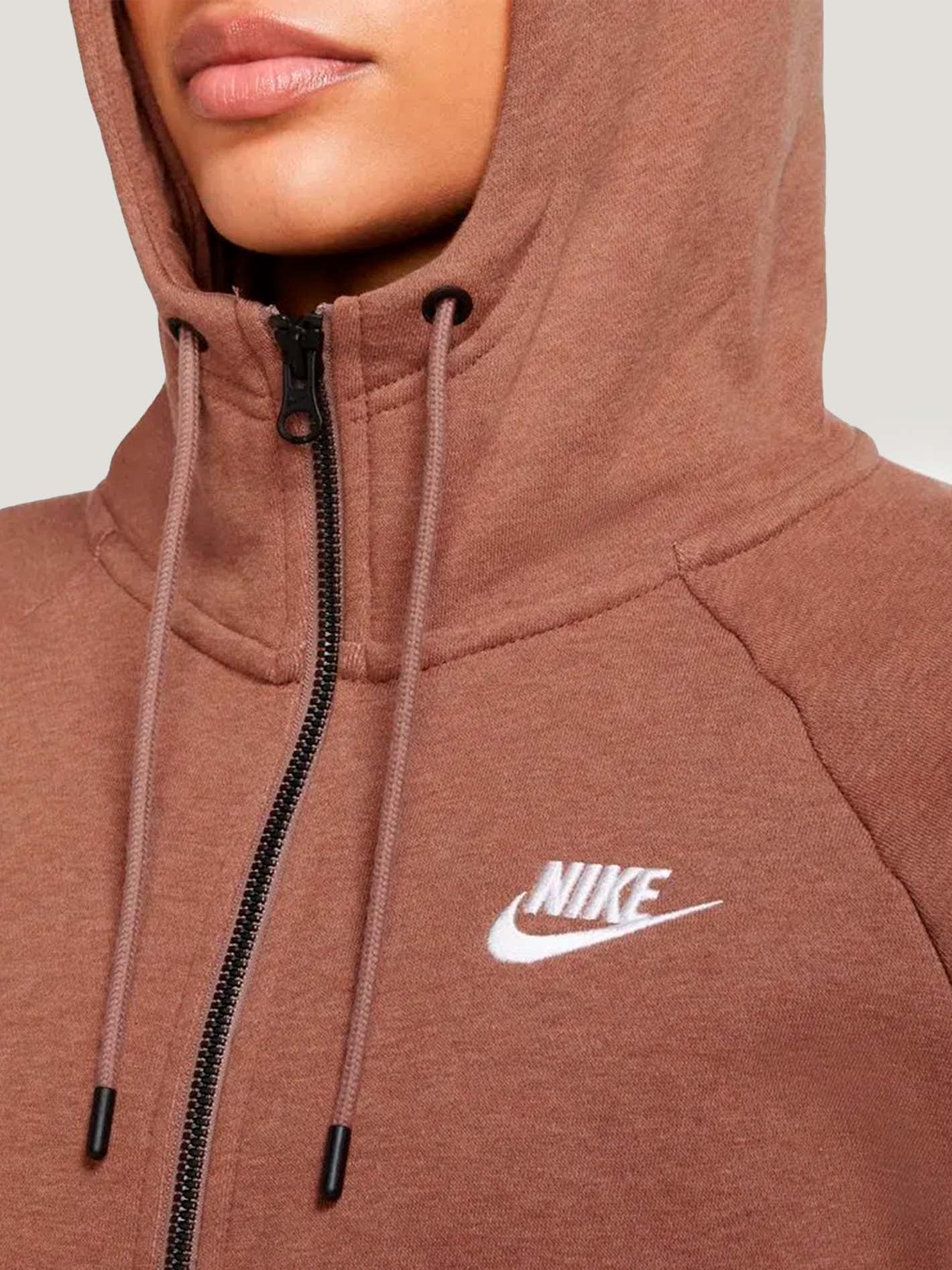 SWEATER C/CIERRE NIKE MUJER W NSW ESSNTL FLC FZ HOODIE - Image 6
